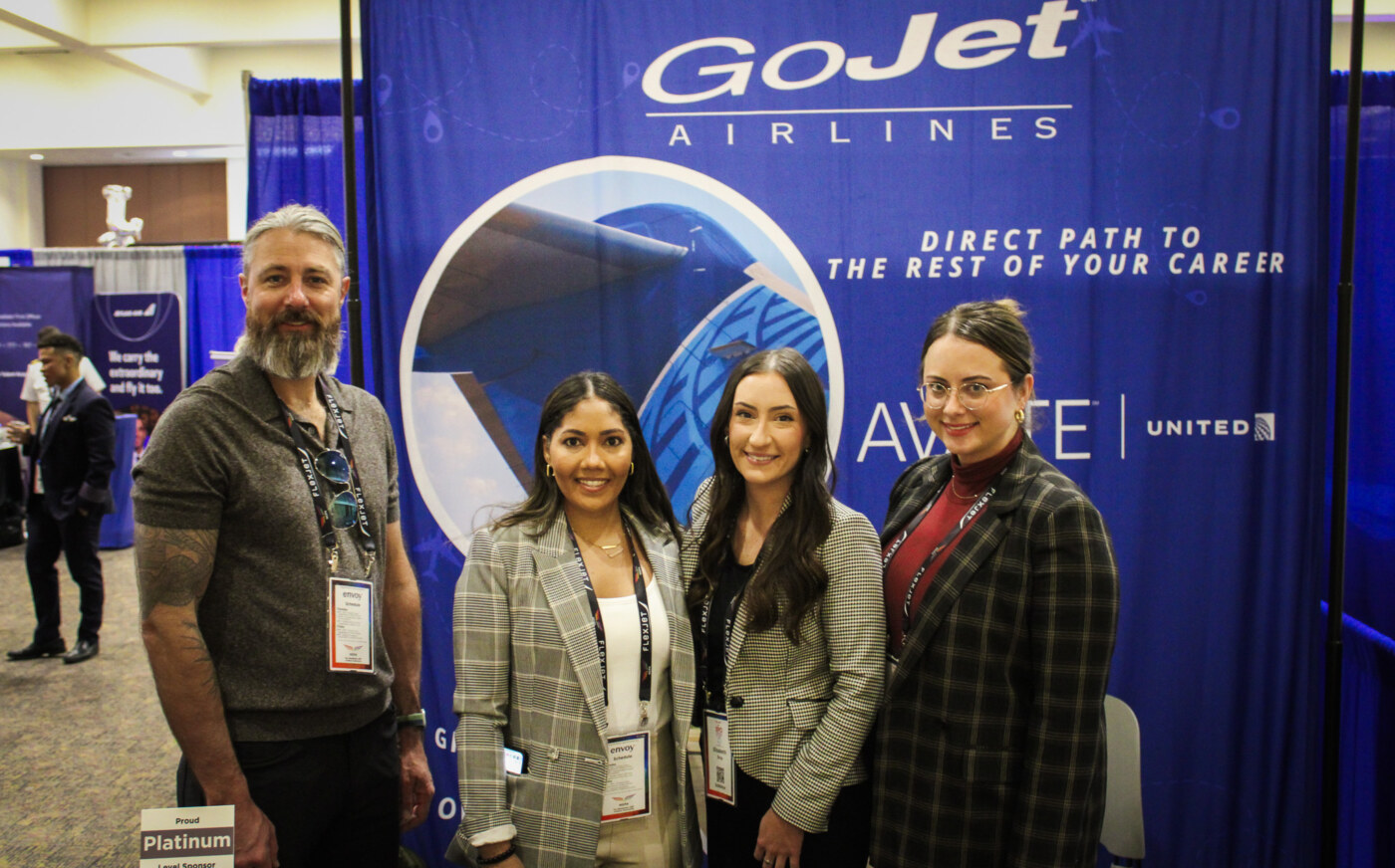 Our team at the NGPA Winter-Warm Up and Career Expo