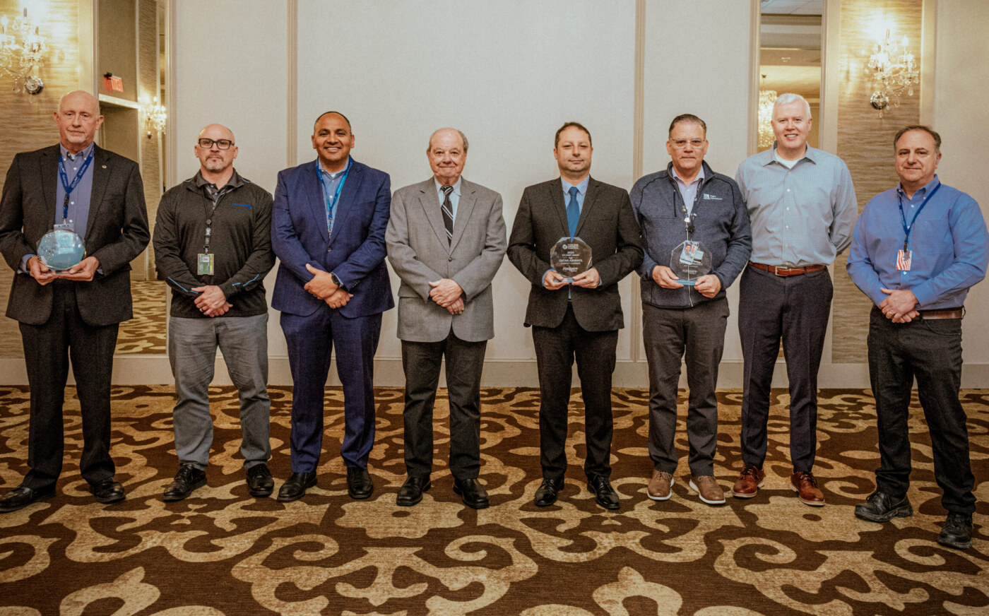 Group of ONCC 2025 Award Winners holding their awards